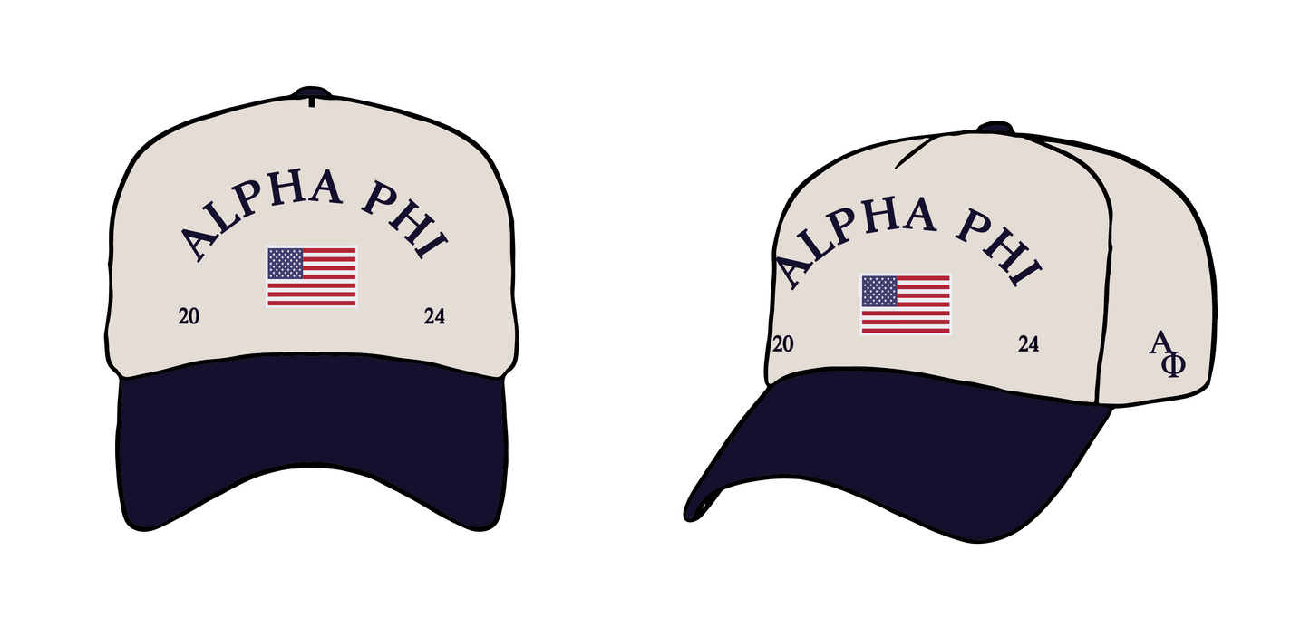 Alpha Phi 'USA' Hat