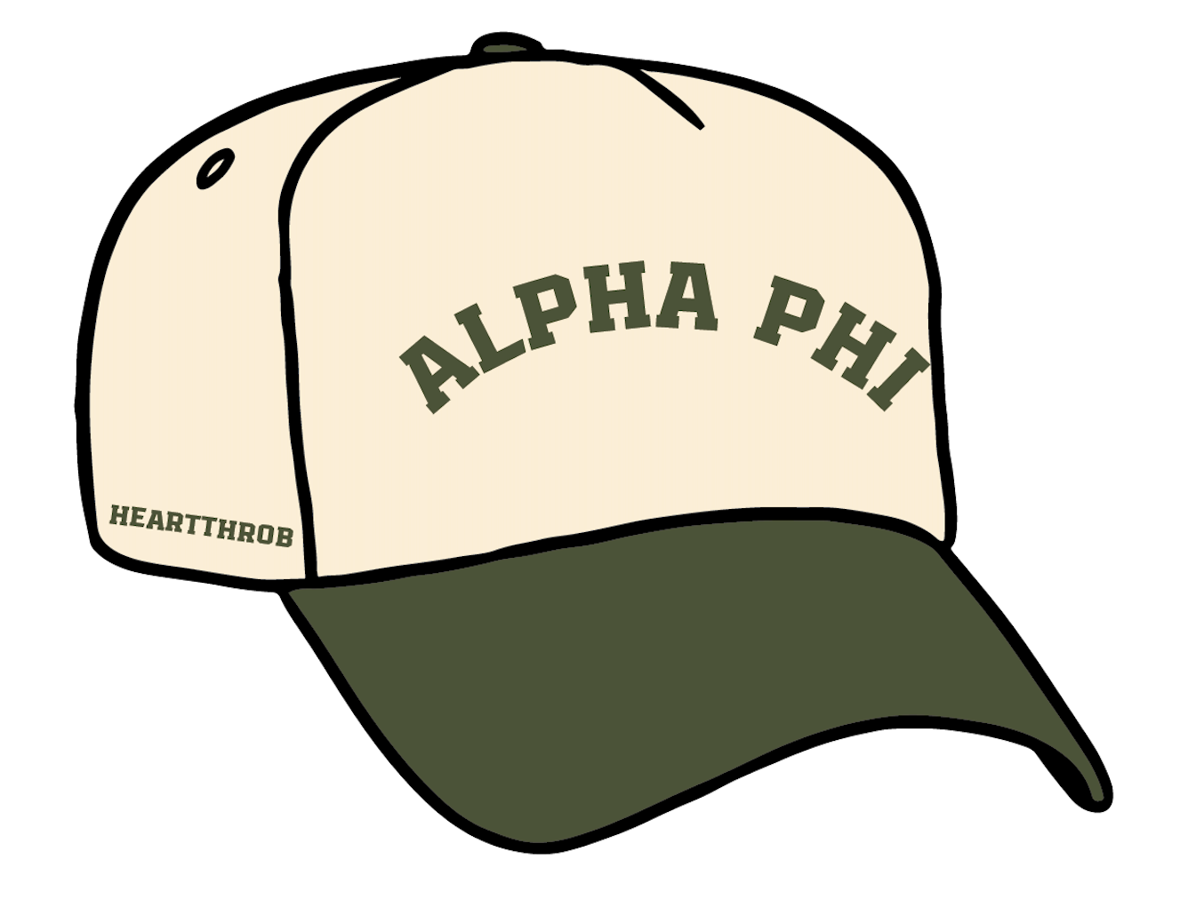 Alpha Phi 'Heartthrob' Hat