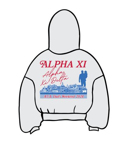 Miami University x Alpha Xi Delta 'Dad's Weekend 2024' Hoodie